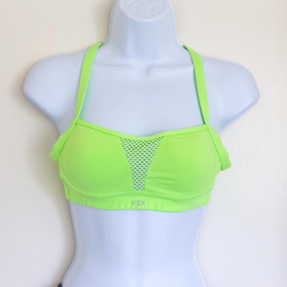 VS Sport - Lime Green Bra 32B